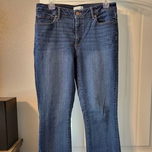 Loft curvy boot jeans